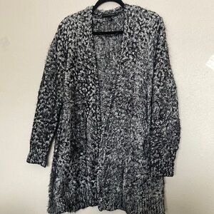 Lane Bryant Marled Open Cardigan Size 14/16